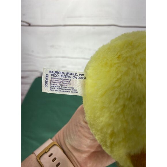 Aurora Yellow‎ Plush Chick Stuffed Animal Toy - Soft & Cuddly - 6 Inch - Picture 6 of 6
